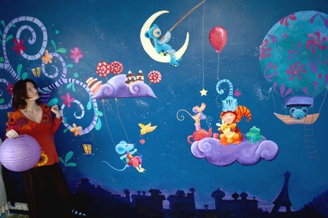 Qui connaît un peintre doué pour obtenir un devis de fresque murale pour la chambre de ma fille ? Si quelqu'un connaît LA personne... Faites-moi signe !