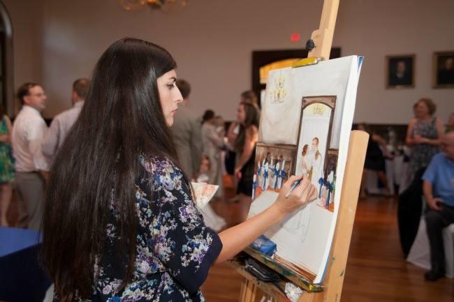 Qui connaît un bon peintre, doué dans le live painting ? Qui saurait peindre en direct devant son public, en fait !