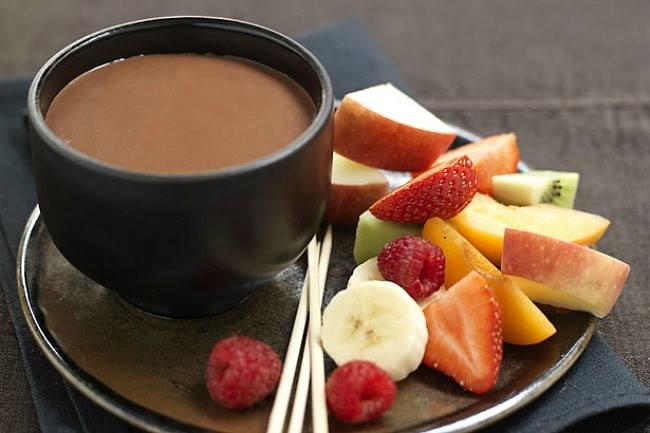 Qui connaît un bon endroit pour se faire une fondue au chocolat avec des fruits à Nantes ?